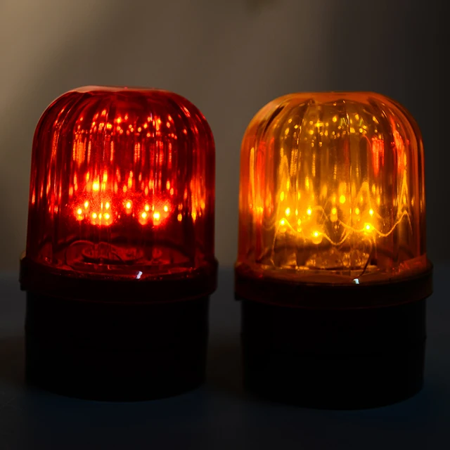 Flash Outside Car Truck Use Emergency Beacon Led Rotating Strobe Lamp Revolving Flashing Warning Light