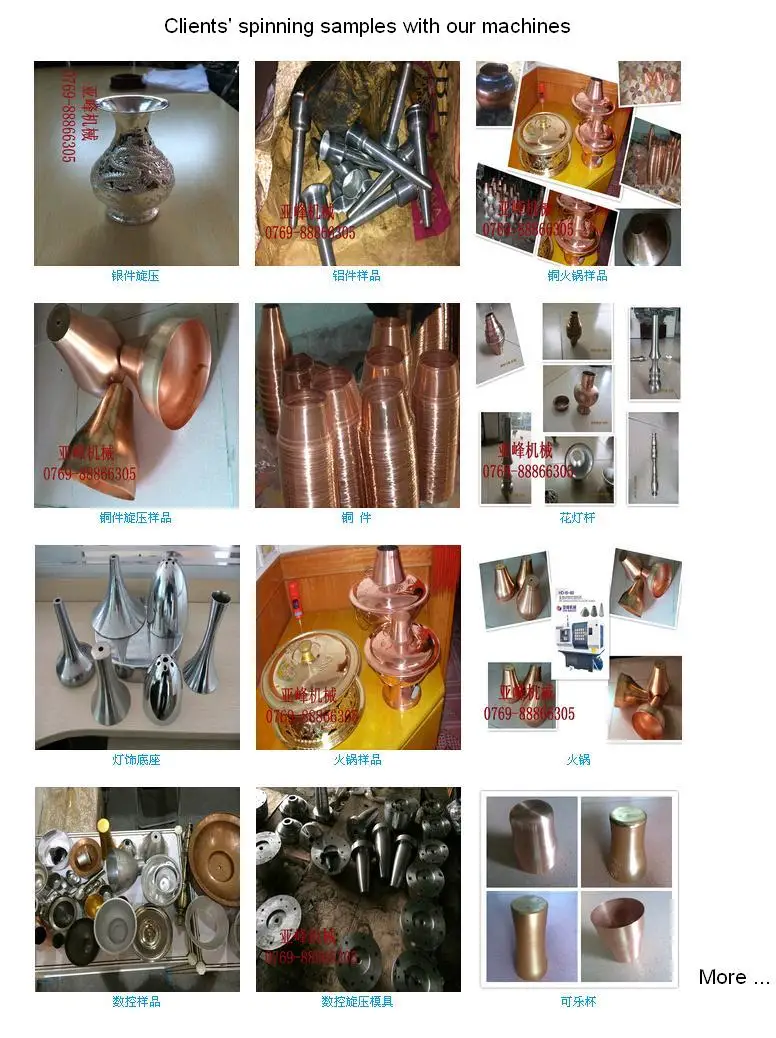 Metal Spinning Machine CNC Spinning Machine for Ventilation Fan Cookware Kitchenware Musical Trumpet Horn LED lighting