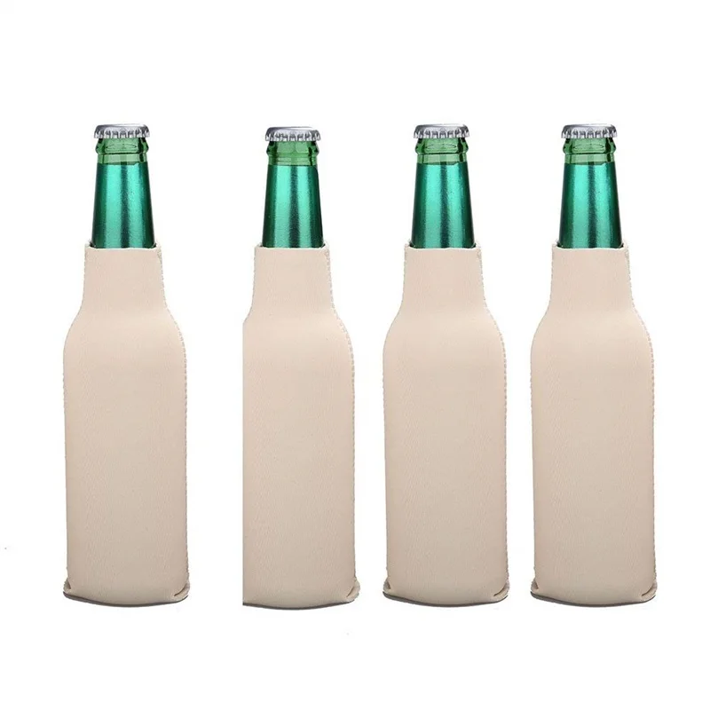 Insulated Wine Bottle Sleeve Cooler Beer Stubby Holders Promotional Neoprene Beer Can Cooler