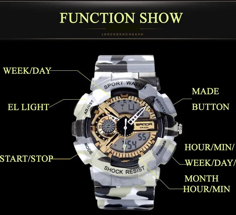 Alibaba Выразить Классический Цифровой Водонепроницаемый Мужчины Часы С Простой Дизайн Бренда Ваши Собственные Часы