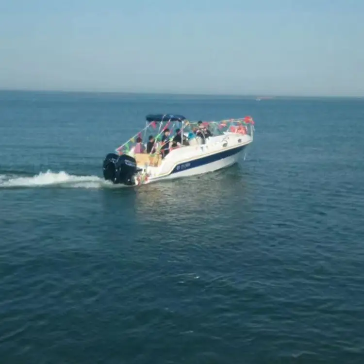 
WATERWISH boat QD27 CABIN Fibreglass Fishing Boat Made In China 