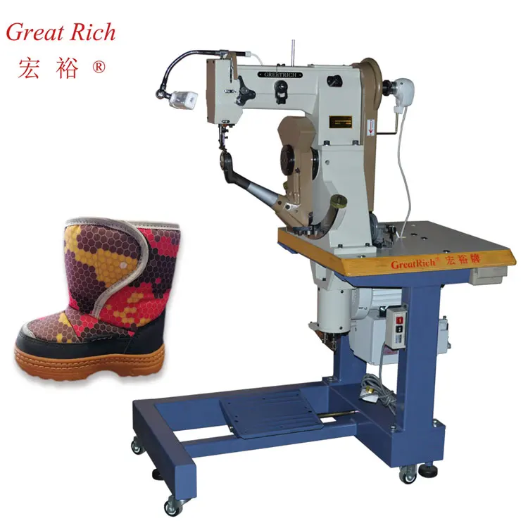 GR-168T double needle shoe boot making machine
