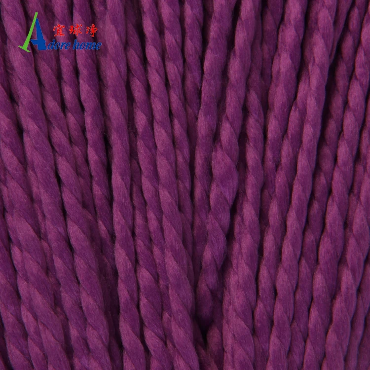 Easy used microfiber thread floor cleaning WET mop head refill