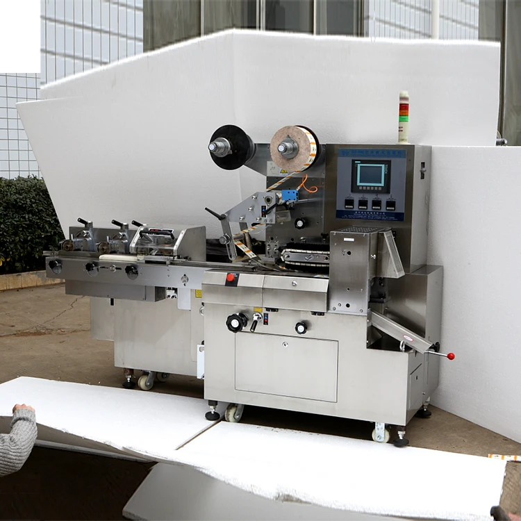 JY-800Q/DXD-800Q Horizontal Cut And Wrap Wrapping Machine Flow Packaging Machine For Soft Candy