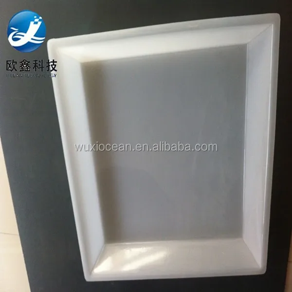 Толстый квадратный термоформированный большой пластиковый лоток