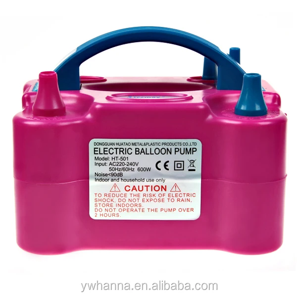 electric balloon air pump low pressure air pump with a timer