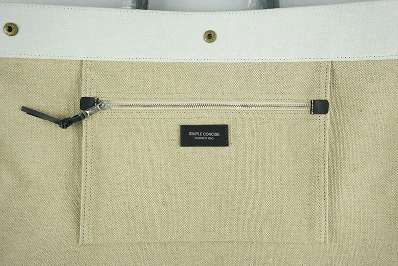 Chiterion Luxury Juco Tote Bag Jute Cotton Shopper Natural Big Size Beach Gift Carry Jute Bag With Leather Handle For Women