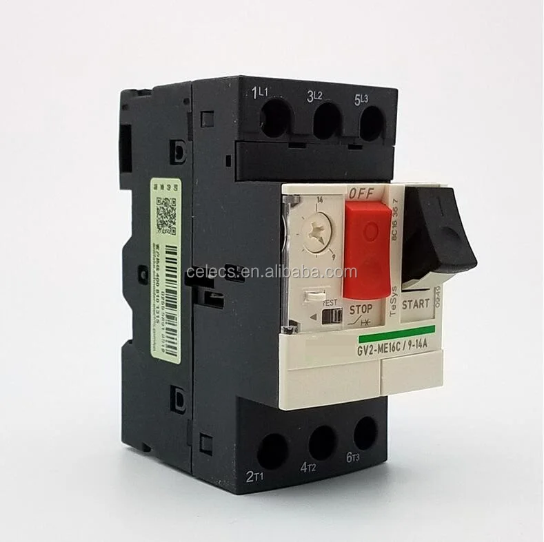 Motor Protection Circuit Breakers GV2/GV3 MPCB with different current amp