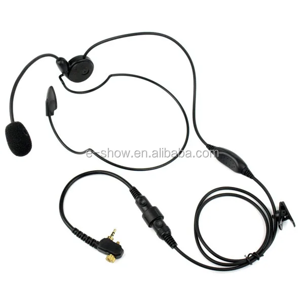 Neckband Earpiece Headsets with Boom Mic PTT for MOTOROLA TETRA Radio MTH800 MTH850 MTP850 MTS850