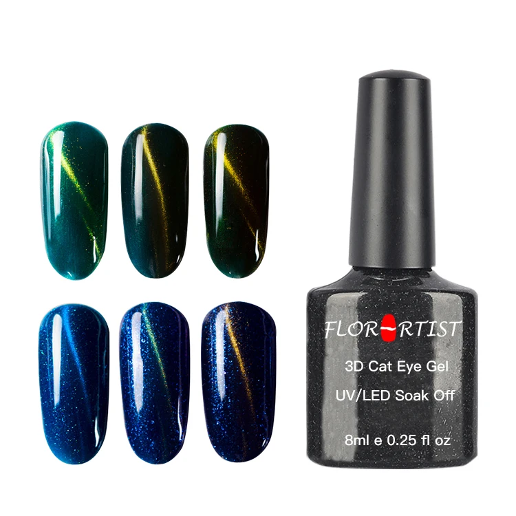 Gel Nail polish Beautiful Cat Eye Colors New Products Odorless 3 Steps Gel Color Without Crack