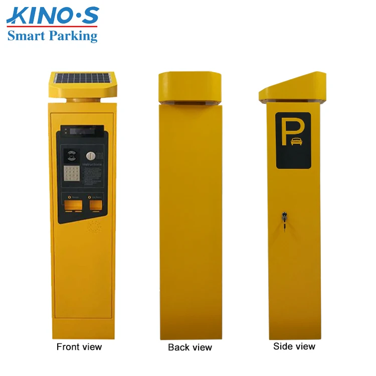 On Street Smart Parking Solution Solar Parking Machine Car Parking Meter For Sale