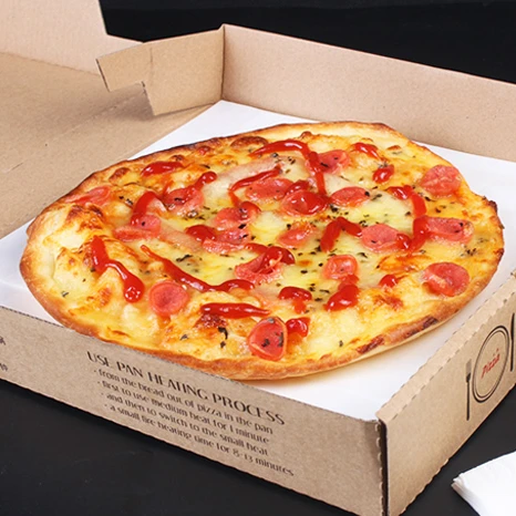 Еда-сорт 6 дюймов пицца хлеб анти-масло пицца хлеб Pad бумага