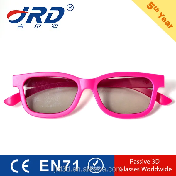 
JRD-KS10 New Plastic Circular Polarized 3D Glasses 