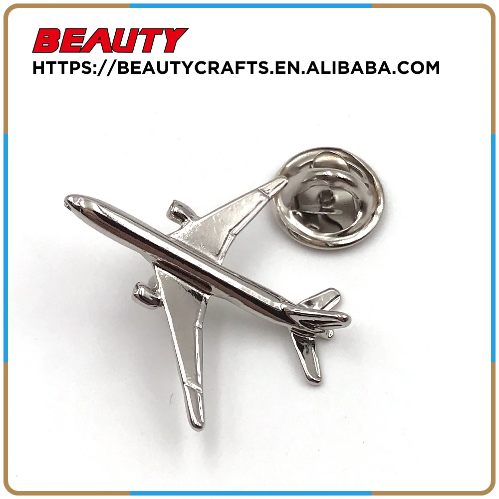 Сплав цинка материал мигает airbus модели отворотом штырь для подарка