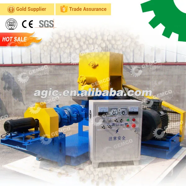 high capacity fish feed production machine floating fish feed pellet machine