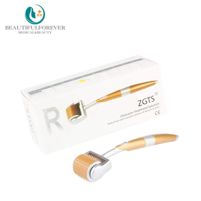 Beautforever ZGTS 192 micro needles derma roller for skin rejuvenation with 192 pins