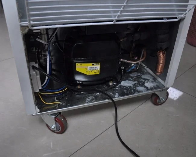 1000 Liters 2 Glass Door  Display Fridge Commercial Refrigerator for Drinks