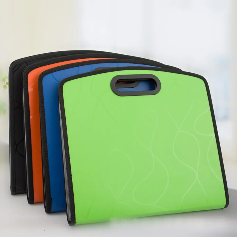 PP A4 Сумка-папка для документов расширяющийся кошелек Органайзер 13 слоев Fichario канцелярские ручки Papelaria Сумка для документов