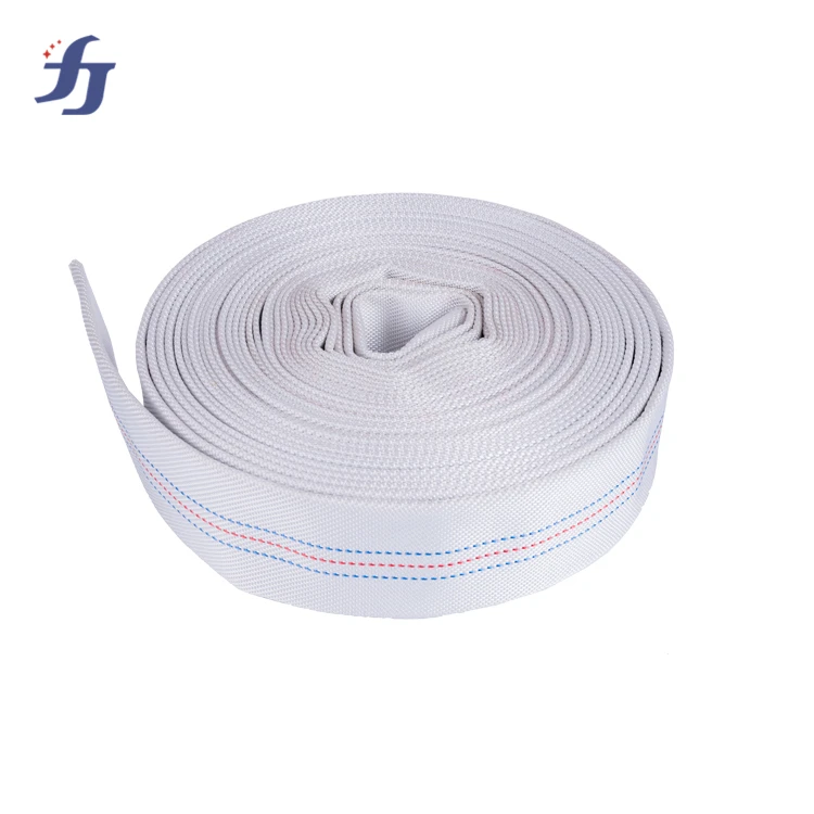 High temperature pressure 2inch pvc line canvas fire hose