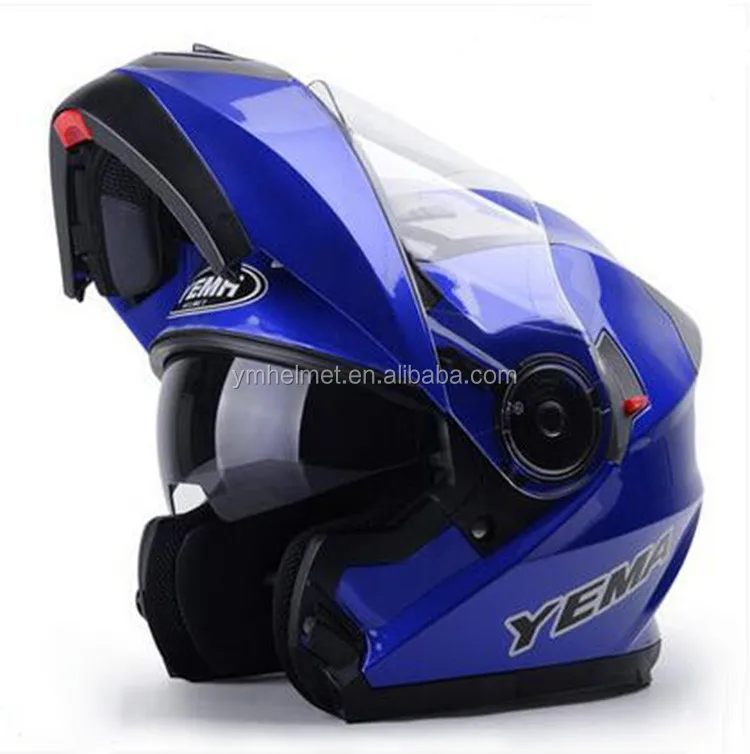 YM-925 Casco para moto manufacturer made German design ABS material with DOT approved helmet flip up modular