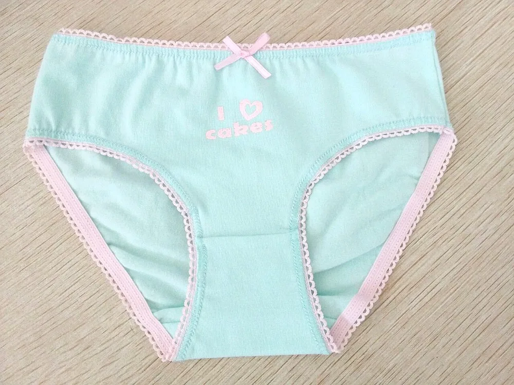 Children little girls underwear cotton cute panty models images