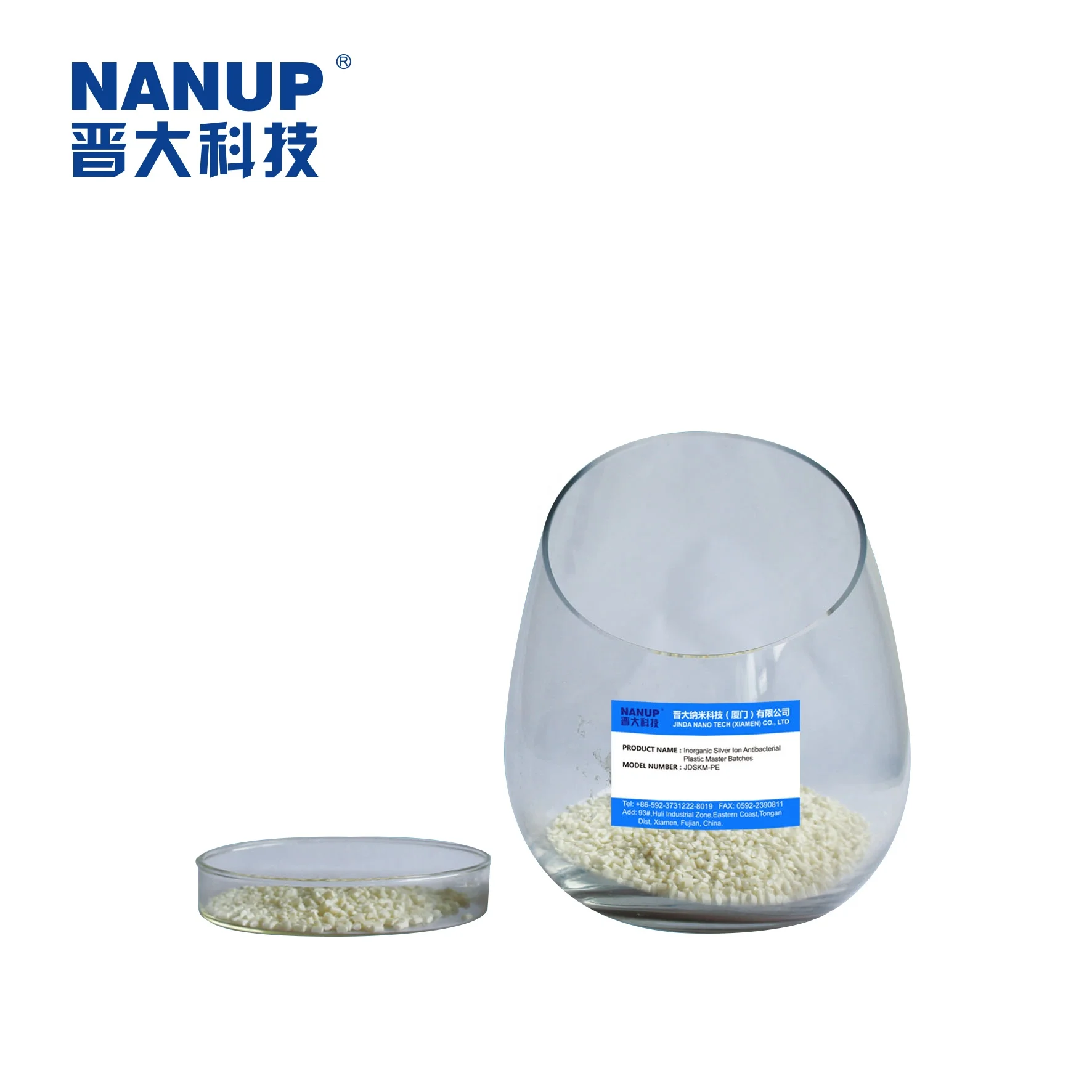 
Antimicrobial Additive White Color PE Masterbatch For Food Grade Plastic Products 