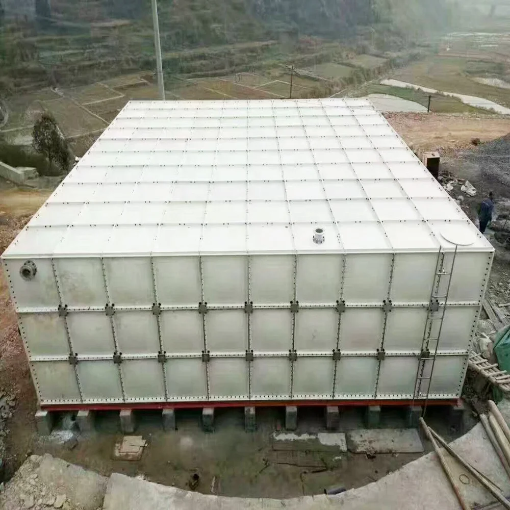 Fiber Glass 150 Cubic Meter Underground Storage 300m3 Water Collection Tank