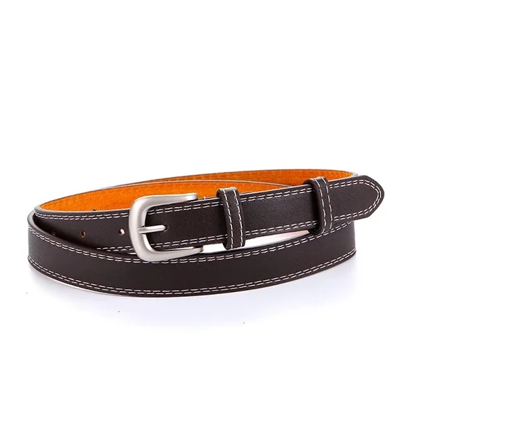 Hot Selling Customized Unisex Italian Style Leather Multicolor PU Belt customize logo and size