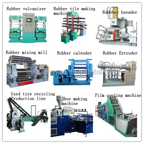 Three roll rubber calender machine