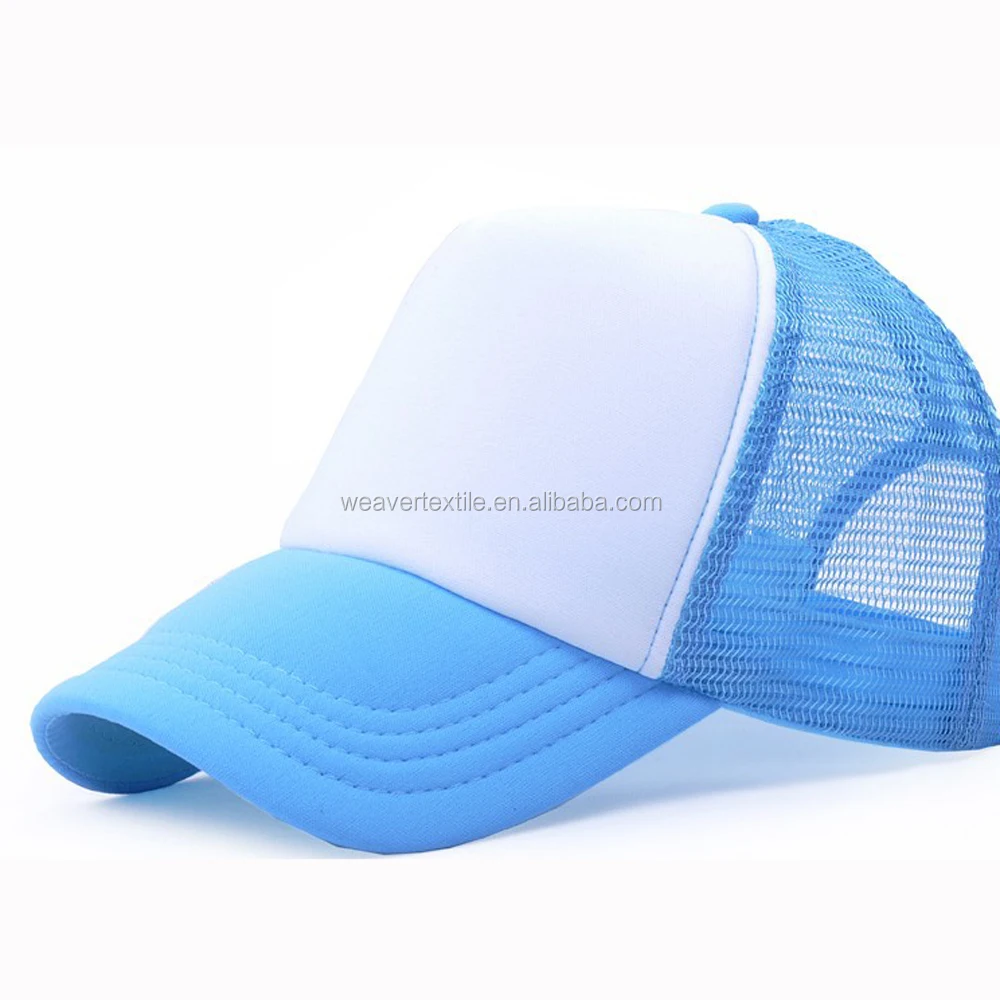 
Custom Plain Mesh Curved Bill Trucker Cap 