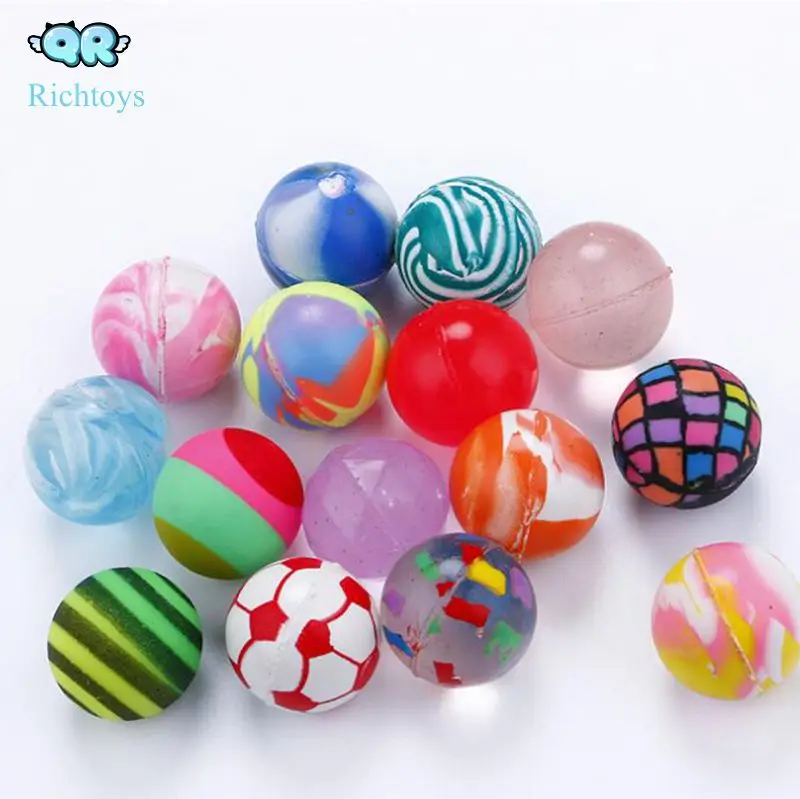Custom Printed Logo Bouncy Ball Rubber Bouncy Balls 27mm 32mm 35mm 38mm 45mm 49mm 54mm 60mm