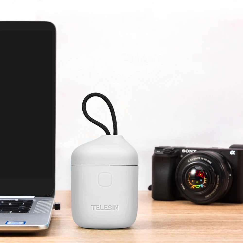 Telesin New Released Allin Box Alpha Battery Charger for Sony dslr camera np-fw50 battery