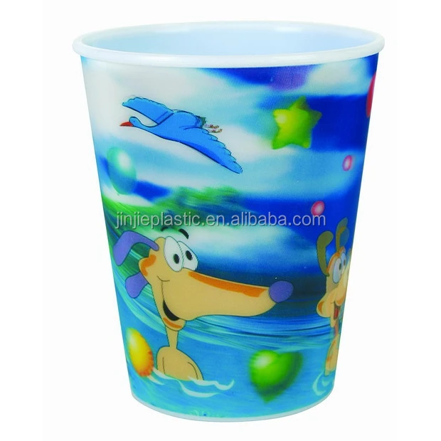 
300ml, juice drinkware, sales well, custom printed, small volume, cheap plastic kids cup 