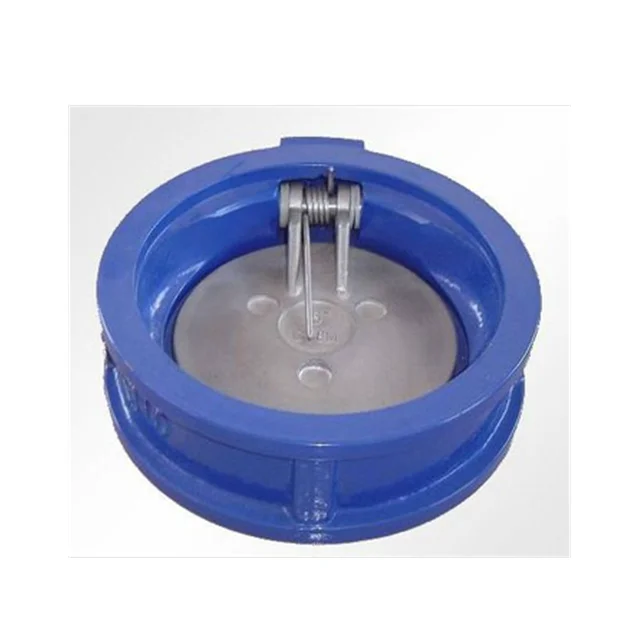 Single plate wafer check valve according to API594