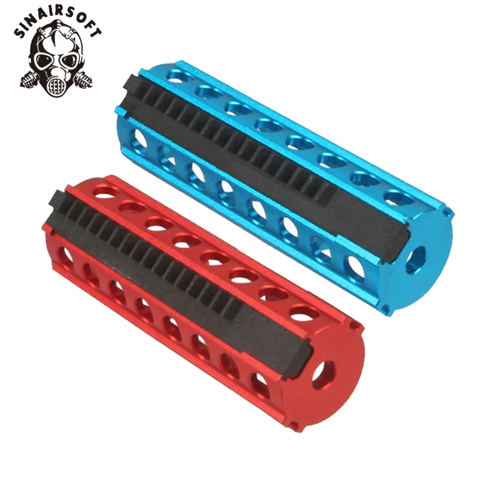 Hot MA 15 Full Steel Or Half Teeth Aluminum Blue Piston Fit AEG Gear Ver. 2/3 for hunting accessories