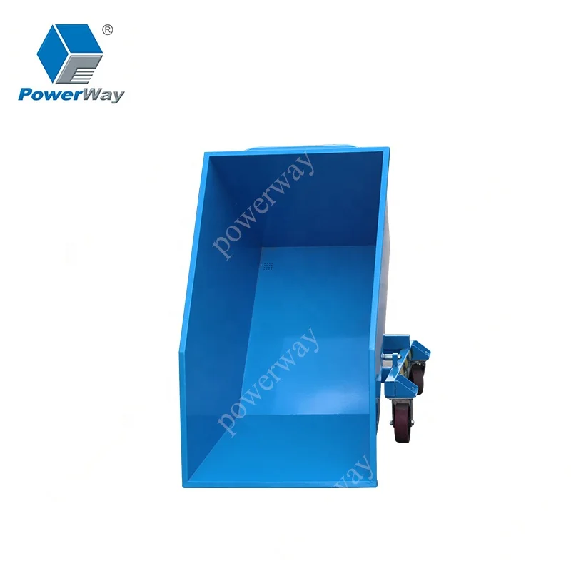 Industrial Iron Scrap Waste Skip Bin Dumping Steel Hopper Dumpster Container