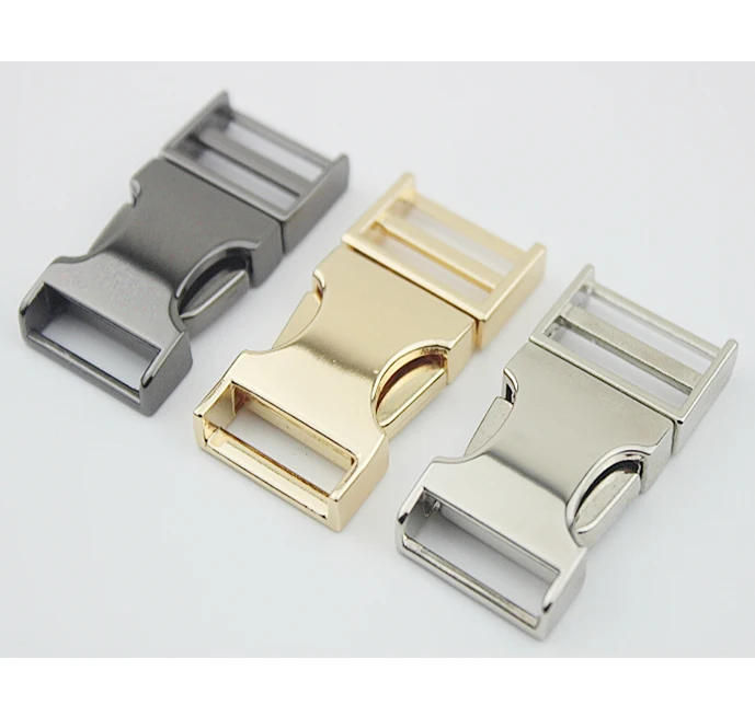 19 мм Металлические Боковые спусковые пряжки, сцепляющая пряжка для ремня