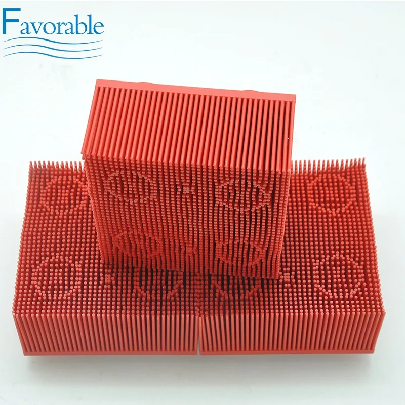 130297/702583 Red Nylon Bristle For Lectra VT5000 VT7000 Cutter Spare Parts
