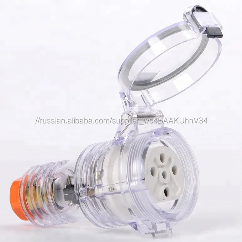 IP67 Австралия Однофазный 56CSC440 500 В 40A 4pin Электрический водонепроницаемый промышленных расширение вилки и розетки с утверждением CE