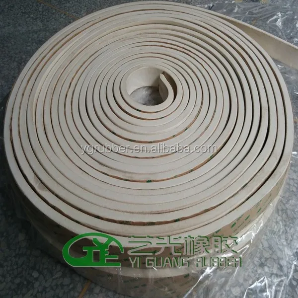 adhesive silicone sponge rubber seal strip tape