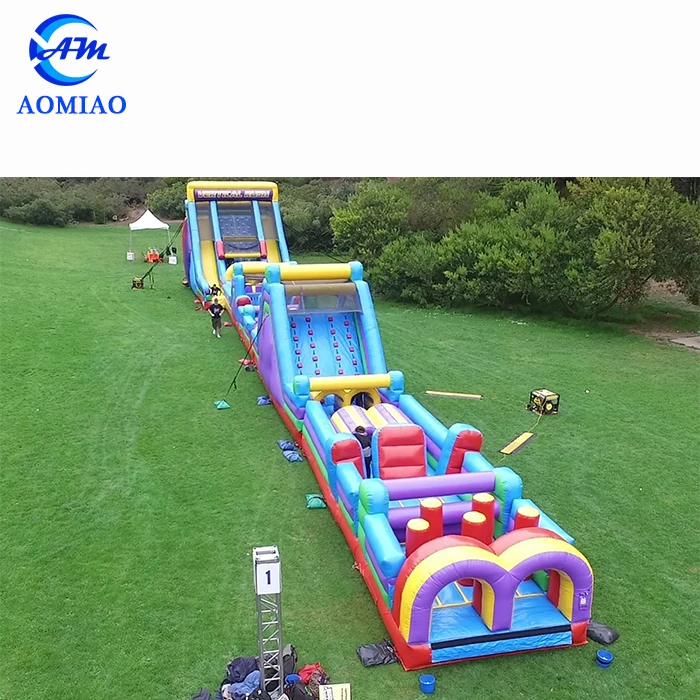 
Giant 5k outdoor inflatable obstacle course for adults 