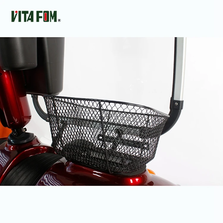 Wholesale Travel 4 Wheels Elderly Electric Scooter Disabled Handicapped Folding Mobility For Seniors