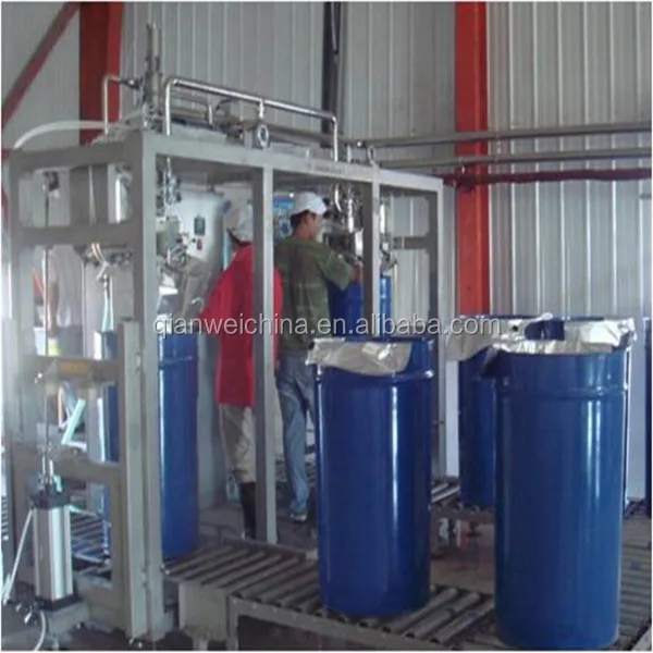 220L big drum fruit juice jam paste beverage aseptic filling machine filler
