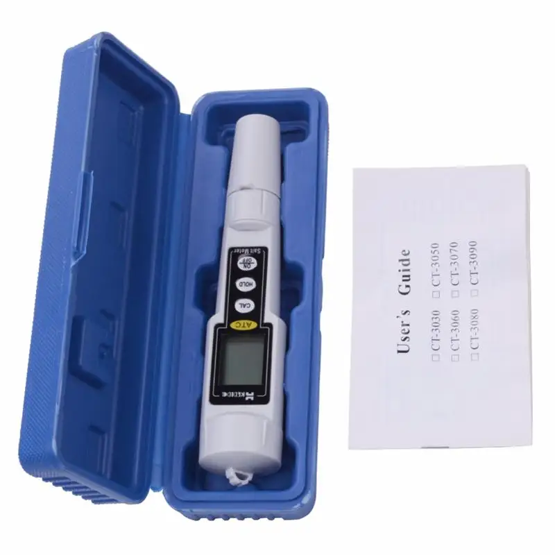 New Portable pen type digital pH Tester Conductivity TDS salt meter