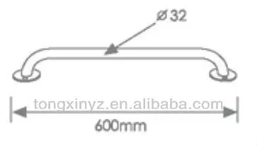 Stainless Steel 304 Grab Bar Safety Handles For Bathrooms Shower Grab Bars Decorative Pull Door Handles