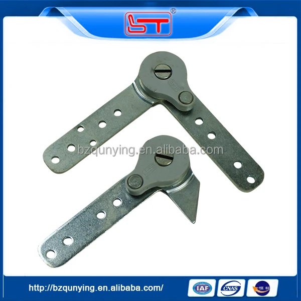 Adjustable ratchet metal sofa bed hinge/folding spfa mechanism with spring