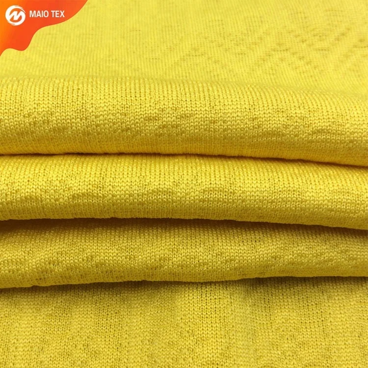 
knit manufacturer 4 way stretch 100% polyester spandex dobby jacquard fabric for dress 