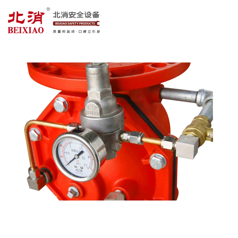 Fire DN150 GGG50 PN16 Ductile Iron Pilot Adjustable Pressure Reducing Reduced Valve