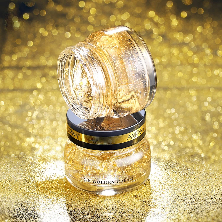 OEM Korea Pure 24K Gold Foil  SKin  Whitening Face Cream