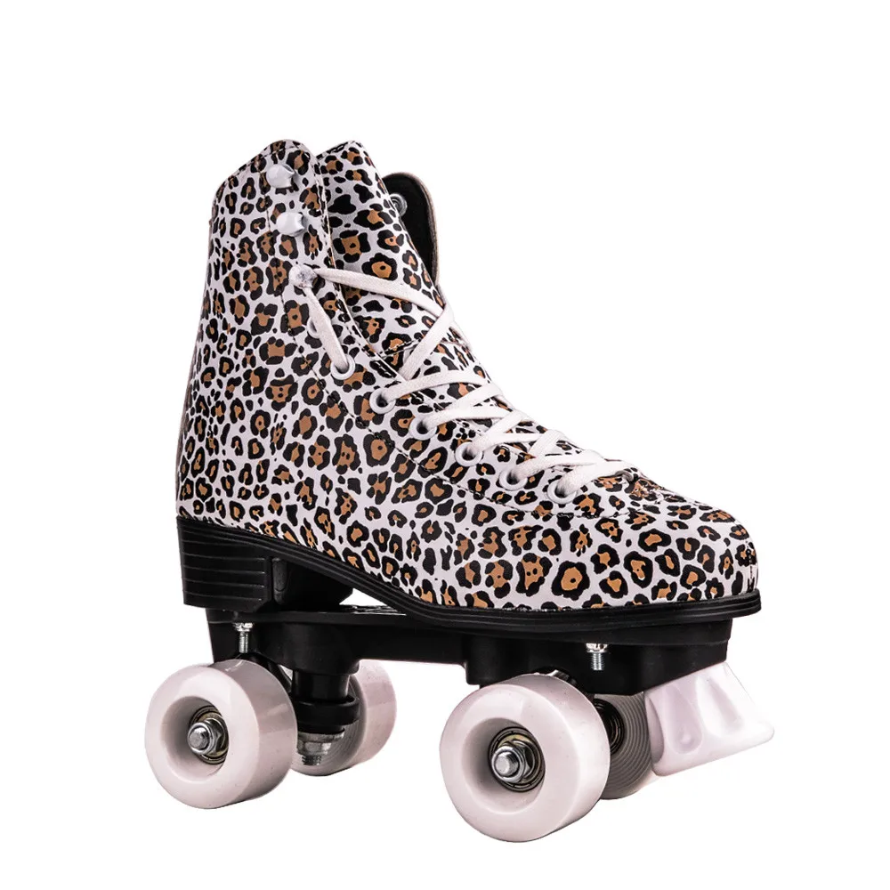 New arrival classical OEM ODM girls female women 4 wheels patine quad roller  skates indoor